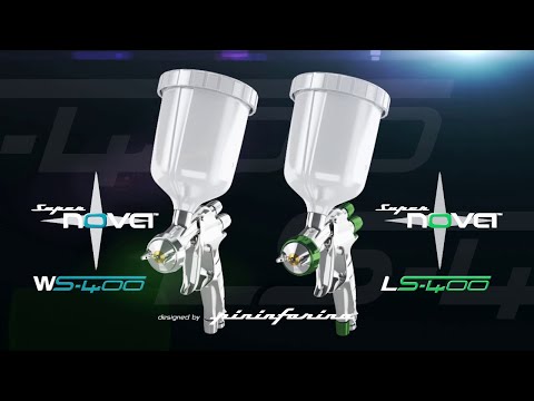 Anest Iwata Basislackpistolen LS-400 & WS-400