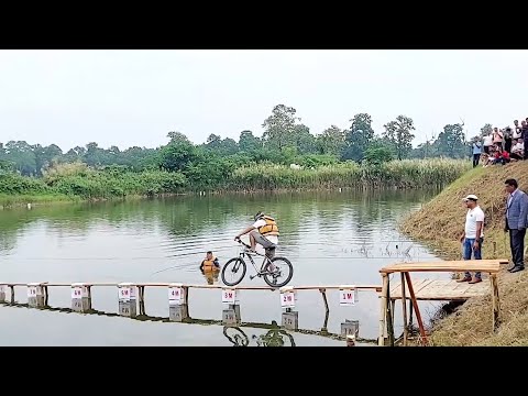 Cycle plank first time  in Nepal