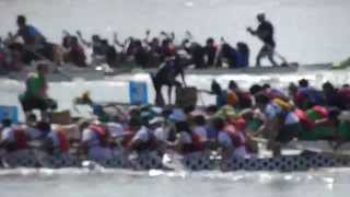 preview picture of video 'Gift of Life Dragon Boat Team - Steveston Dragon Boat Festival 2014 - Race 23'