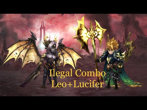 Leo+Lucifer RTA ILEGAL Team Combo Best cleave Team! #summonerswar