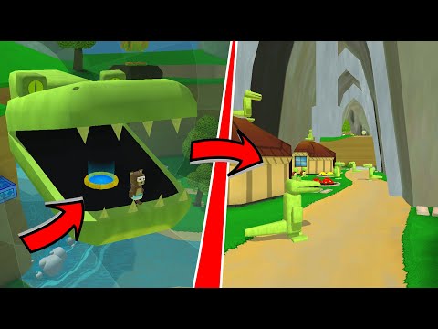 CROCODILE VILLAGE PORTAL IN SUPER BEAR ADVENTURE!!!