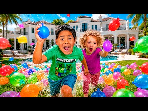 Epic Water Balloon Fight With My Sister *GONE WRONG* 