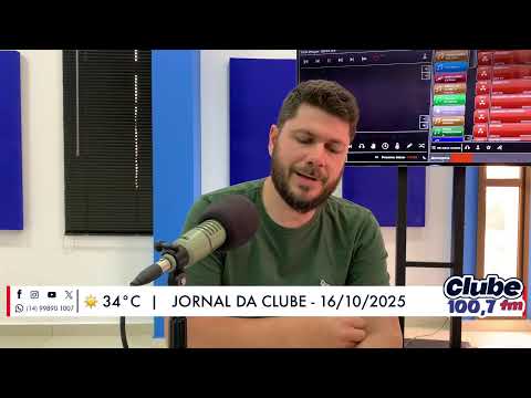 Jornal da Clube - 16/10/2025 - Edição do Almoço
