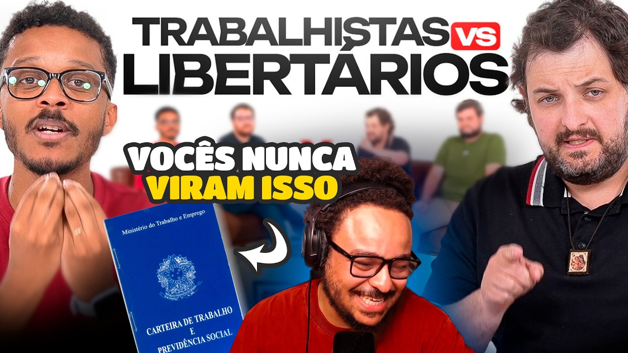 TRECHO DA LIVE - TRABALHISTAS X LIBERAIS