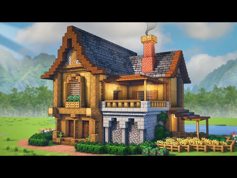 Minecraft Medieval House Tutorial Easy
