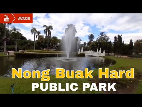 Parque público Nong Buak Hard em Chiang Mai, Tailândia