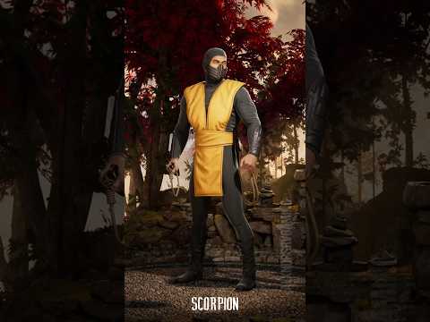 Mortal Kombat 1 All 1995 Movie's Ninja Skins #mortalkombat #mortalkombat1