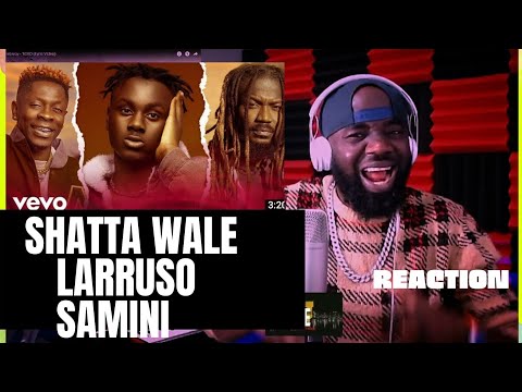Larruso - GO DEM [REMIX] ft. Shatta Wale & Samini || Reaction video!!
