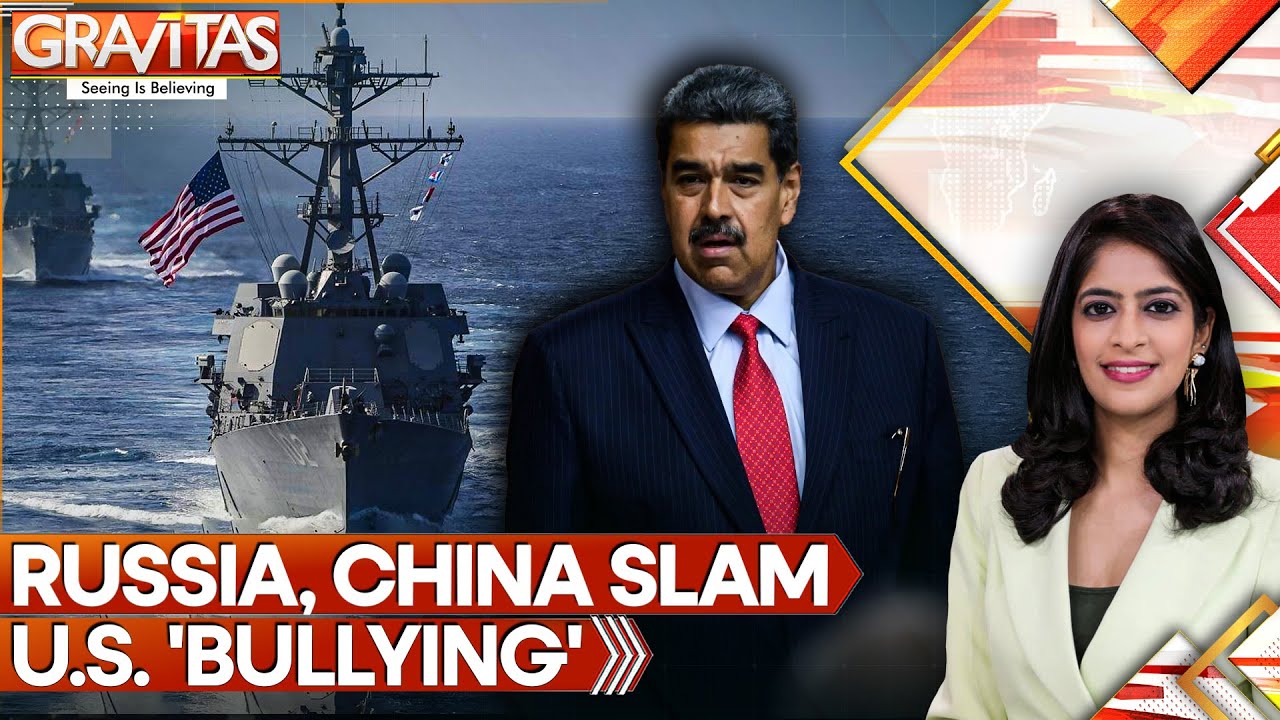 Venezuela: Trump, Putin and Xi Collide Over Oil, Sanctions and Control of the Seas | WION | GRAVITAS