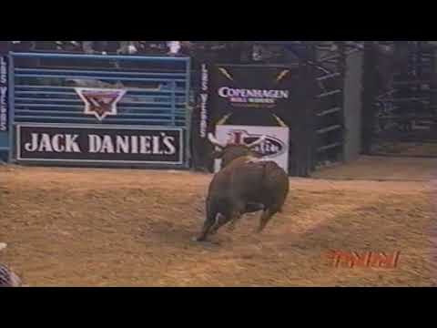 Showering Embers bucks Jed Ward - 98 PBR Finals