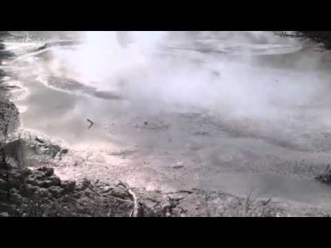 Boiling mud