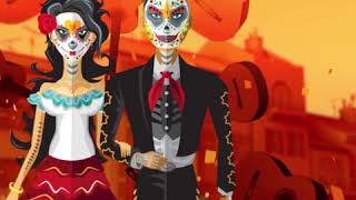  Dia de los Muertos Scratcher 