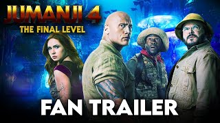 JUMANJI 4: THE FINAL LEVEL (2024) Teaser Trailer Dwayne Johnson, Kevin Hart Movie Concept HD