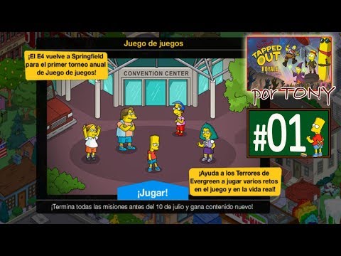 Los Simpson Springfield "Juegos'19: Capítulo 1 - Juego de Juegos" por Tony