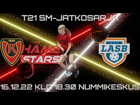 T21 Koovee/Häme Stars - LASB. SM-sarja, jatkosarja. 16.12.2022 Nummikeskus, Hämeenlinna.
