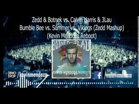 Zedd & Botnek vs. Calvin Harris & 3Lau - Bumble Bee vs. Summer vs. Vikings (Zedd Mashup)
