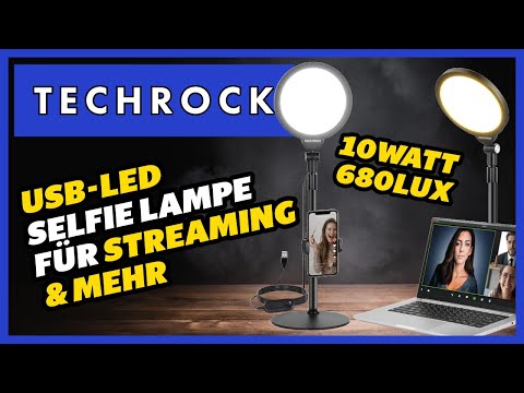NEEWER R06 - The perfect selfie LED lamp for streaming with USB | Techrock #23