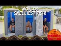 Eating The Worlds Smelliest Fish In A Portaloo