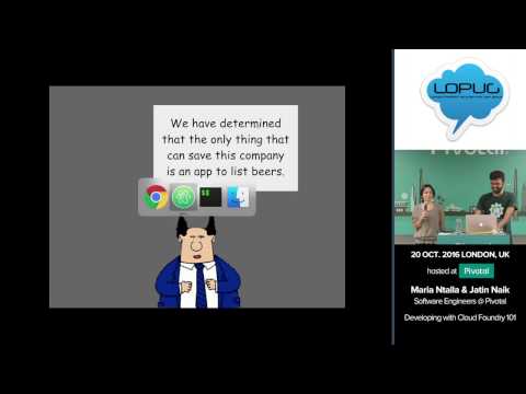 Developing with Cloud Foundry 101