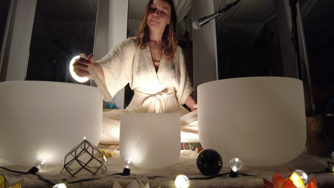 Sound healing session