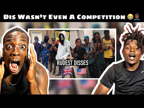 American Reaction To Rudest Drill Disses: UK vs US