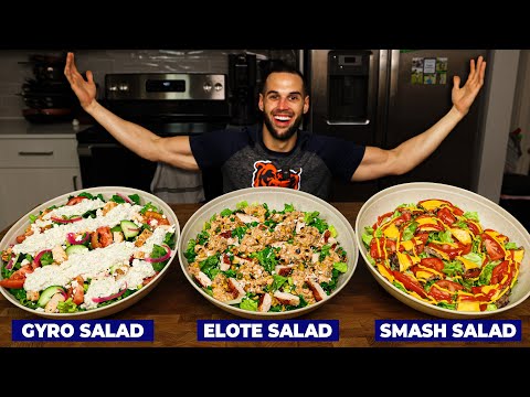 Big Ass Salads That Maximize Fat Loss (3 Ways)