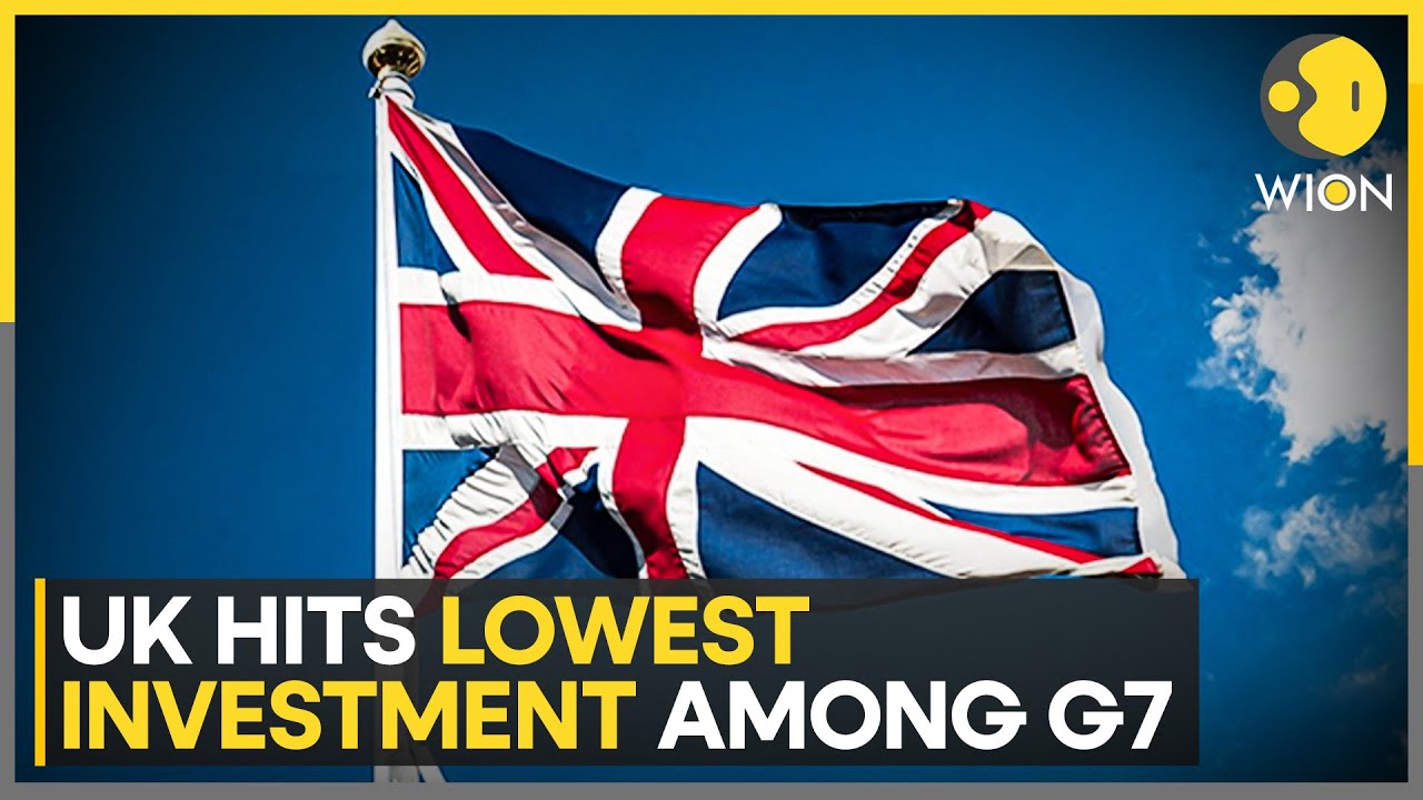 Britain Stuck at Bottom of G7 for Total Investment | WION NEWS
