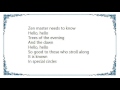 Laura Nyro - Trees of the Ages Lyrics