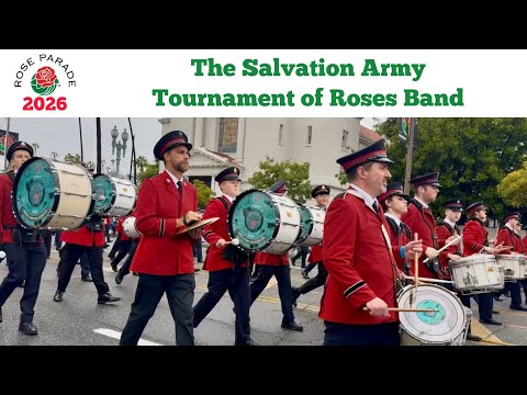 The Salvation Army Tournament of Roses Band - Rose Parade 2026