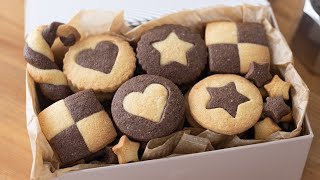 GALLETAS DE MANTEQUILLA NAVIDEÑAS▷ Ingredientes e instrucciones:■ Para las galletas de vainilla: - クリスマスプレゼントに!バタークッキーの作り方 Christmas Butter Cookies|HidaMari Cooking