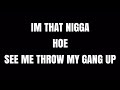 SOB X RBE Calvin Cambridge Lyrics