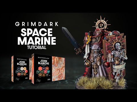 Grimdark Space Marine | John Blanche Masterclass Tutorial