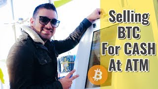 Selling Bitcoin At ATM for CASH - WOW !!! 🔥🔥🔥