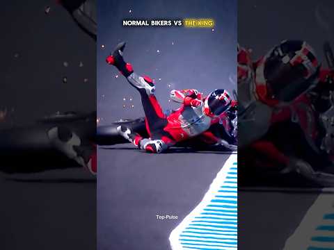 Normal bikers vs the king 👑 🏍️