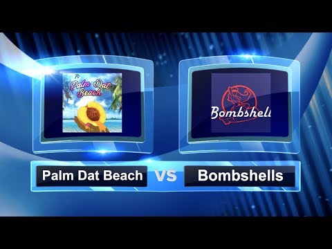 Palm Dat Beach vs Bombshells - Quarter Finals - Women’s Palm Beach Kickball Open #PBKO2019