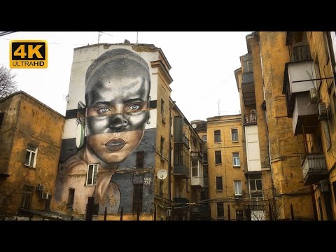 [4K] Walking in 🇺🇦 Odesa 2023 - Old City - January Mood Ukraine