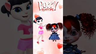 POPPY PLAYTIME EDIT BY MY TALKING ANGELA 2 #poppyplaytime #shorts #trending #mytalkingangela2 #games