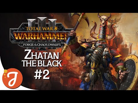 MAGMA CANNON MELTS DAWI LINES | Zhatan The Black #02 | Total War: WARHAMMER III