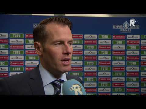 Danny Makkelie na afloop van de bekerfinale AZ-Vitesse