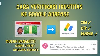 Download lagu cara verifikasi identitas google adsense menggunakan sim/ktp/paspor || terbaru 2021 mp3 Download lagu cara verifikasi identitas google adsense menggunakan sim/ktp/paspor || terbaru 2021 mp3