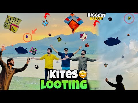 Catching And Looting Others Kites In Ground 😍 | Biggest Kite Festival In Khan Pur ❤️|Catching Scene😂