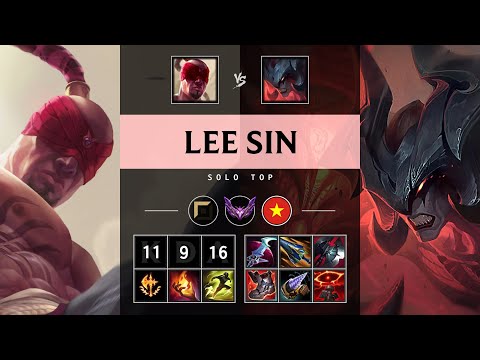Lee Sin Top vs Aatrox - VN Master Patch 25.09