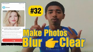 Make any Blur photos Clear in 1minute|| #32 || Pratham Tech