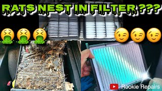 Air Filter and Cabin Filter Replacement Mitsubishi Eclipse 2000 - 2005