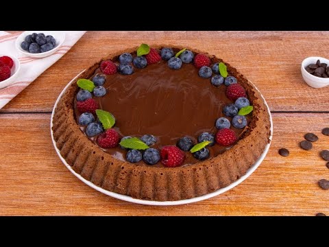 SOFT CHOCOLATE TART: the SMART recipe for a DELICIOUS dessert!