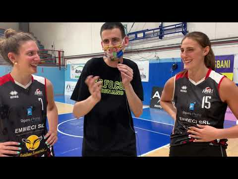 Q4 Playoff B2F Gara1: Porto San Giorgio-FoCoL 1-3, il commento di Ilaria Simonetta e Sara Fantin