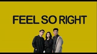 Afgan, Isyana Sarasvati, Randy Pandugo - Feel So RIght (Video Lyrics)