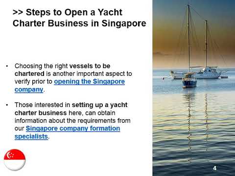 Open A Yacht Charter Company In Singapore