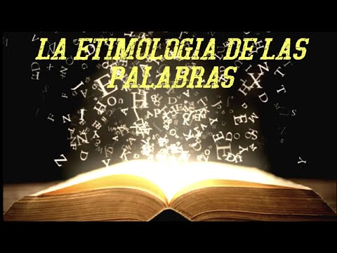 Etimología de las palabras