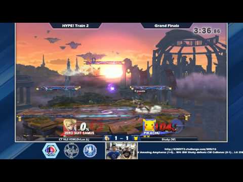 HYPE! Train 2 SSB4 Singles Grand Finals: CT NLS KSM|DeLux (ZSS) Vs. Shaky (Pikachu)